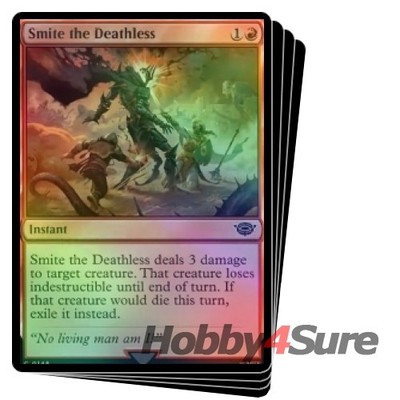 Foil Smite The Deathless X4 M/NM Magic: The Gathering MTG The Lord Of The Rings