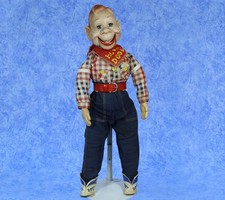 1950s HOWDY DOODY w/Glass SLEEP EYES Ventrilo...