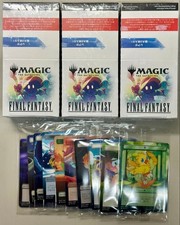 MTG FINAL FANTASY Basic Booster 3BOX  10 Plastic Tokens Exclusive JP Limited