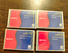 4x Sony QD6150 QIC-150 Data Cartridge Datenka...