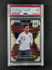 2020 Panini Select UEFA Euro TRENT ALEXANDER-ARNOLD Silver Prizm #83  PSA 9