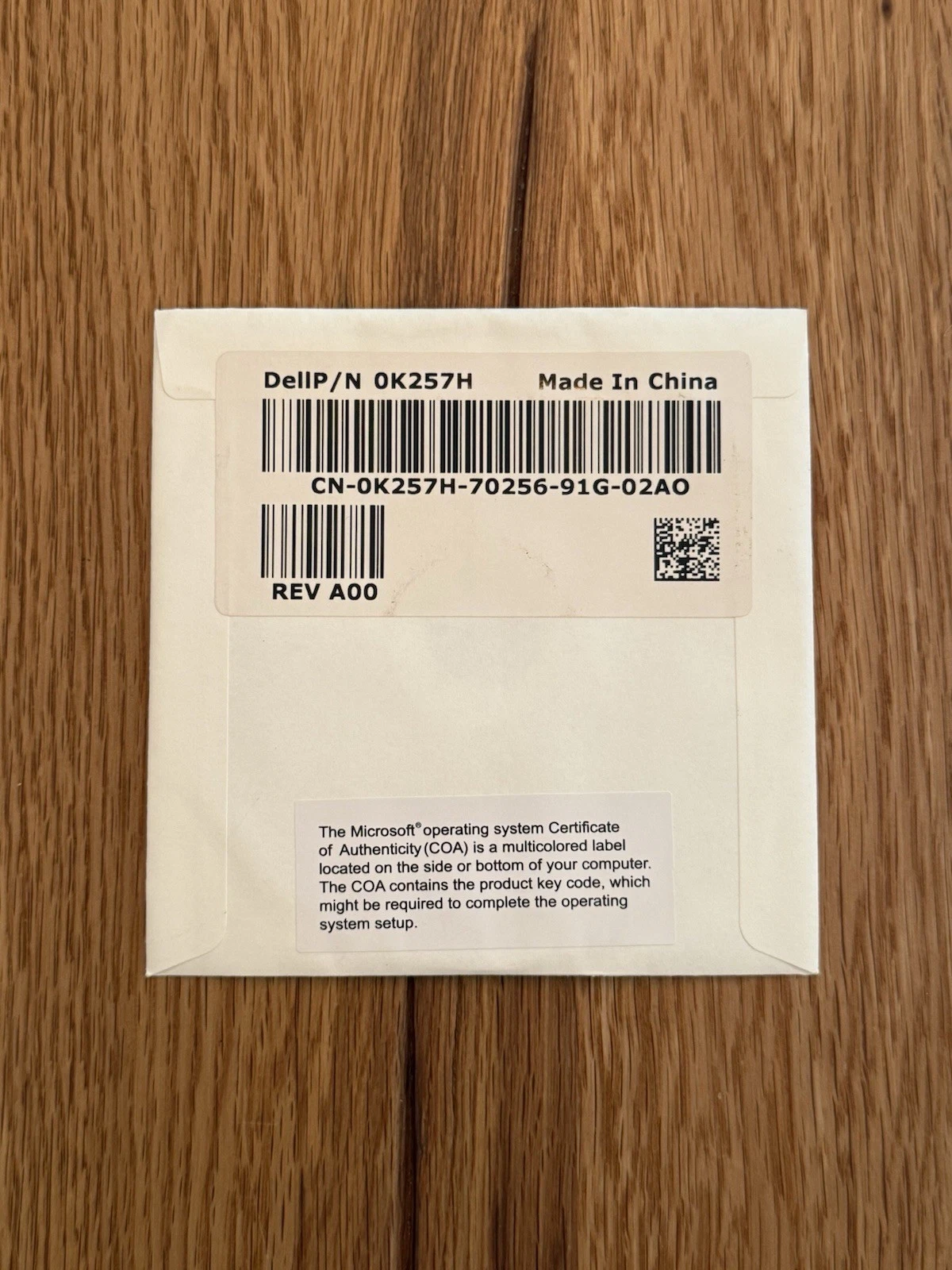 Dell Windows Vista Home Premium SP1 32BIT Reinstallation Disc K967G 0K257H - New 2