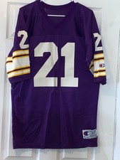 VINTAGE CHAMPION MINNESOTA VIKINGS JERSEY MENS SIZE 44 MADE IN USA