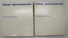 Two Bul Single Packs Polaroid Spectra Instant Film 20 Pictures Sealed Exp 1988