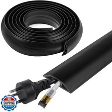 10 FT Floor Cord Cover, Cord Covers for Wires on Floor, Cord Prot