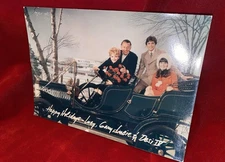 Vintage 1960’s LUCILLE BALL Family Color Christmas Card I LOVE LUCY Star