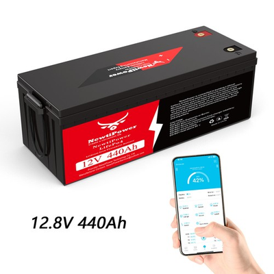 #ad 12V 400Ah 440Ah LiFePO4 Lithium Battery Built in 250A BMS RV Off grid Solar Boat $529.99