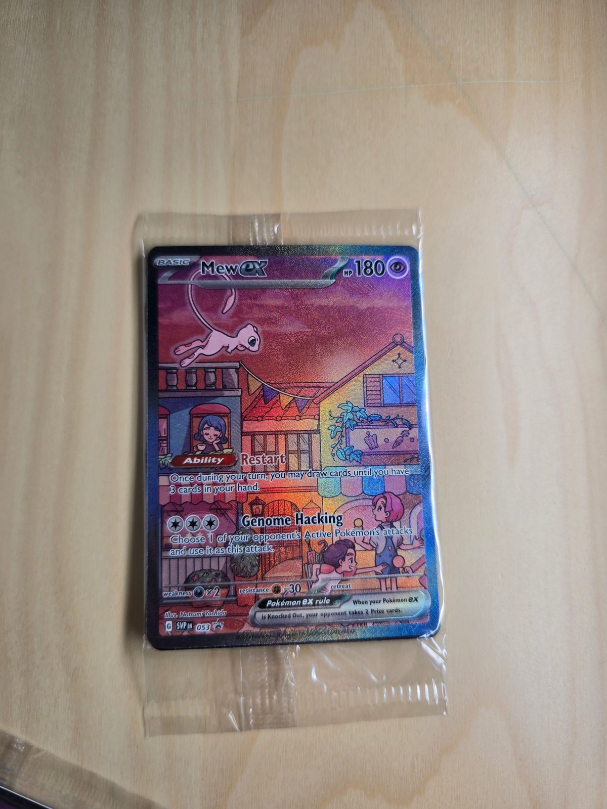 Mew ex 053 P Holo NM Factory Sealed