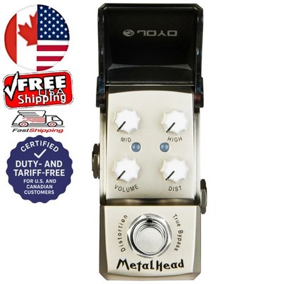 JOYO JF-315 Metal Head Distortion Electric Guitar Efect Pedal IronMan Series 