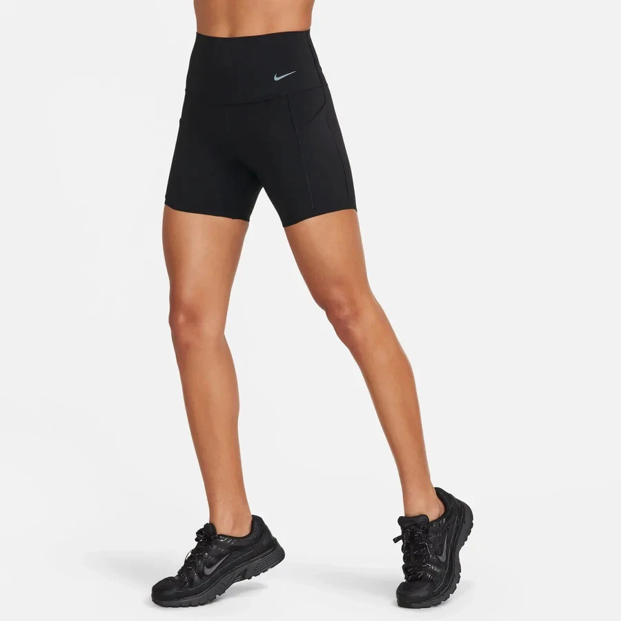 $65 NEW NIKE Universa Dri-FIT High-Waisted 5" Biker Shorts FN3151-010 XS