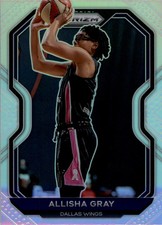 2021 Panini Prizm WNBA Prizms Silver #48 Allisha Gray - BSK