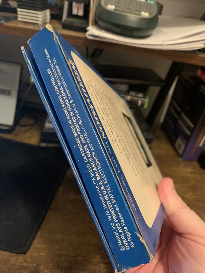 Intellivision NHL HOCKEY Complete, CIB, Overlays, Cart, Manual - Image 4 of 4