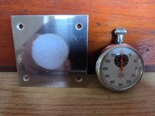 Prester Super stopwatch. 1/5 Sec. Shock protected. Working Perfectly