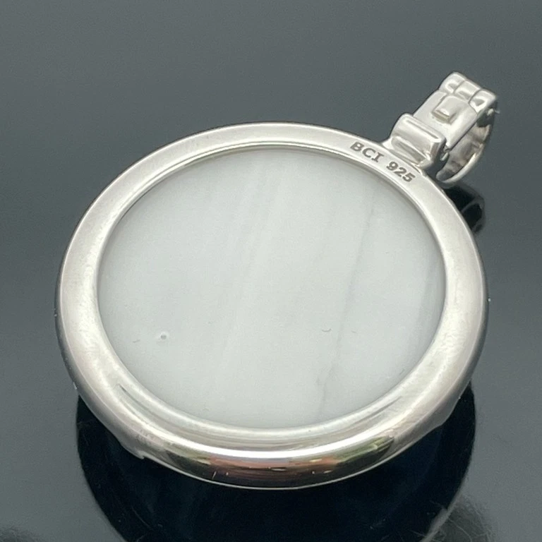 CLIP ANHÄNGER AUS 925/-SILBER RHOD. "UNDER THE SEA" SILBERZEIT SCHMUCKJAGD - Bild 3 von 4