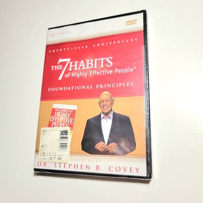 Stephen Convey - 7 Habits of Highly Effective People Foundational Principles DVD