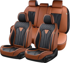 Leather Seat Covers, Seat Covers Full Set, Car Seat Protectors 5 Seats,Automotiv