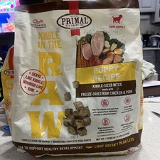 Primal Kibble in The Raw, Freeze Dried Dog Food, Puppy Recipe, Scoop Serve,...