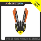 KTM 125 250 300 350 450 500 SX SXF EXC EXC-F FRONT MUDGUARD FENDER GRAPHIC DECAL