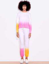 Sundry White Dip Dye Sweatpant Size 2