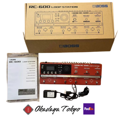BOSS RC-600 Loop Station Looper Sequencer Electric Guitar BOSS RC-600 Loop Station Looper Sequencer Electric Guitar