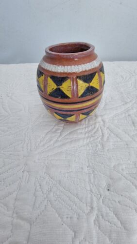 Ceramic Vase Geometric Pattern Flower Pot