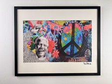 BRAIN ROY: Unique Copy Lithograph - 1/1 - With Certificate - Framed