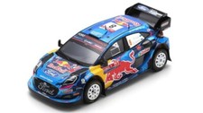 Model Car Scale 1:43 Spark Ford Puma Rally Chile 2023 Tanak Jarveoja