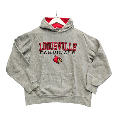 Stadium Athletic Louisville Cardinals Kinder 14/16 Hoodie grau Sweatshirt K126