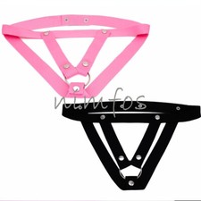 Male Chastity Cage Belt Elastic Auxiliary Adjustable Strap Underwear Accessories
