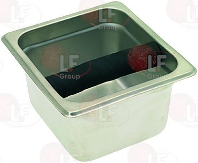 Stainless Steel Coffee Grounds Container