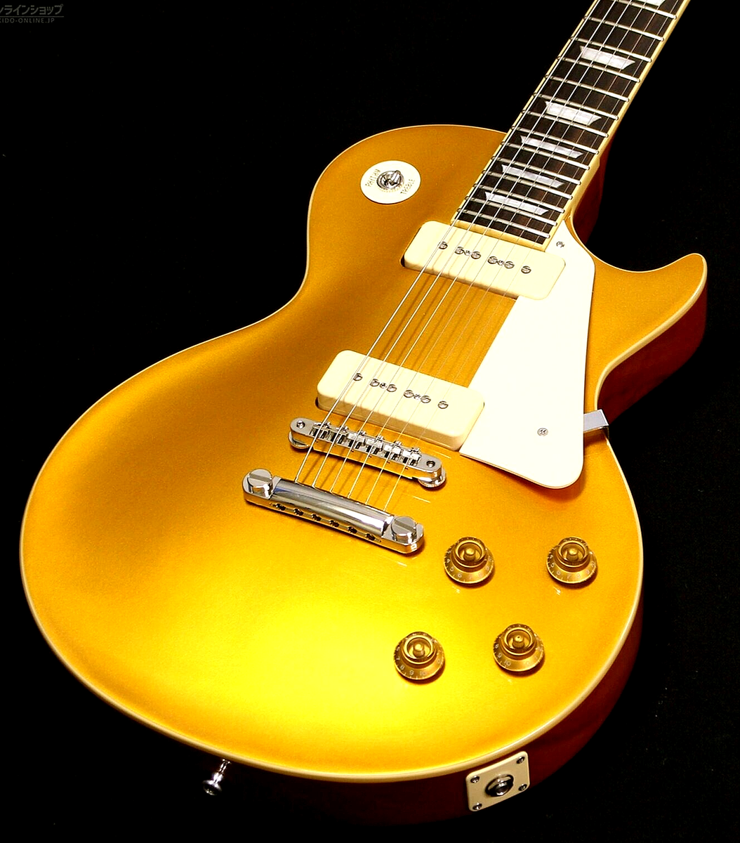 Edwards E-LP-STD/P P90 Gold Top Les Paul type Electric Guitar