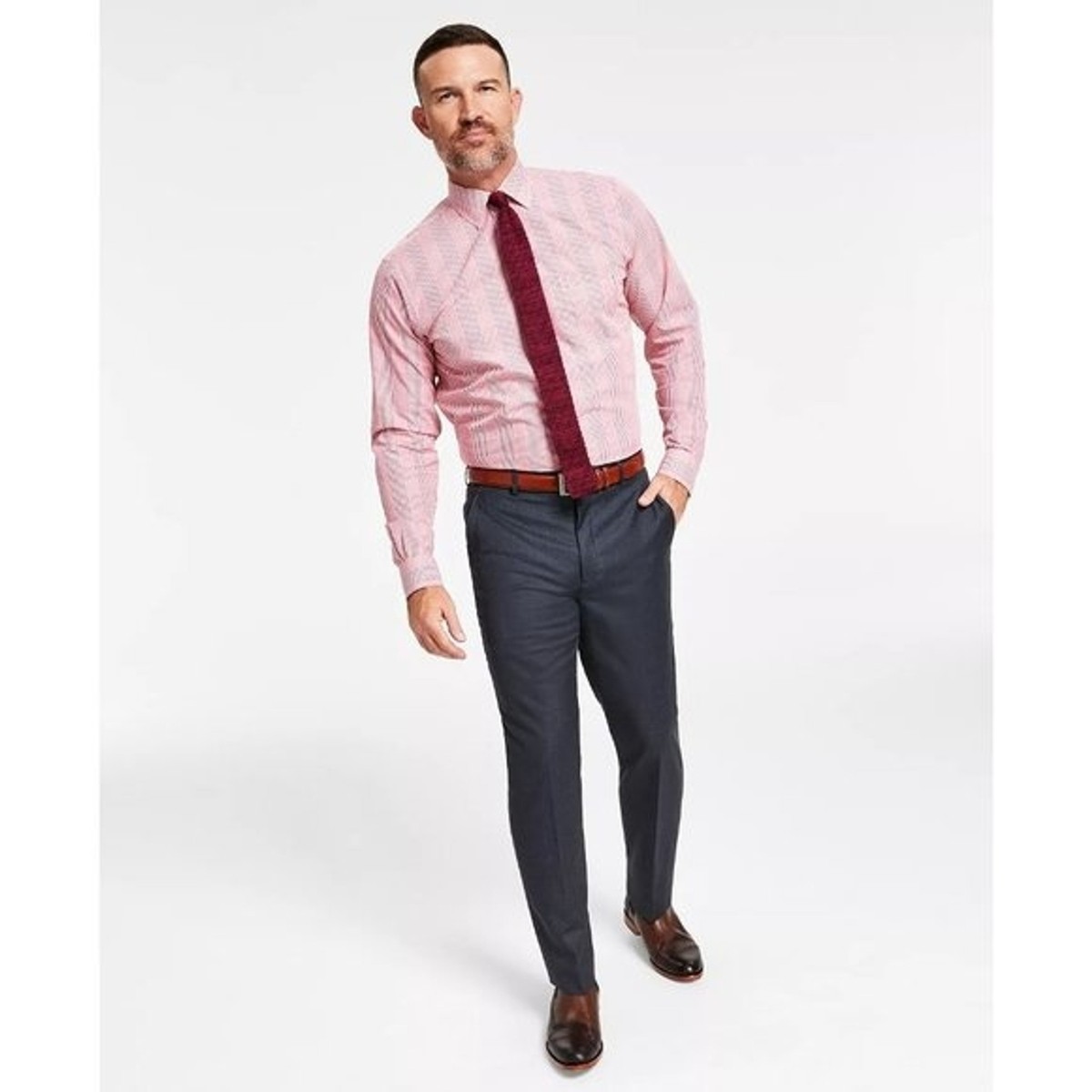 NWT Mens Size 38 38x30 RALPH Ralph Lauren Evan Flat Front Modern Fit Dress  Pants