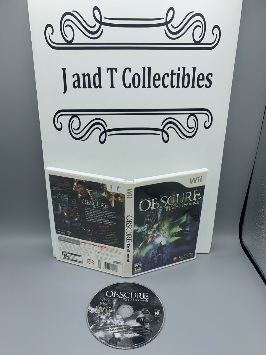 Nintendo Wii Obscure: The Aftermath, Clean & Tested, No Manual