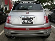 Fiat 500 2007+ Euro Style Upper Hatch Rear Flush Trunk Lip Spoiler Made in USA