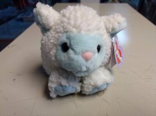 Bluebelle Puffkins Easter Lamb 1998 Limited Edition Blue Faced with Tag