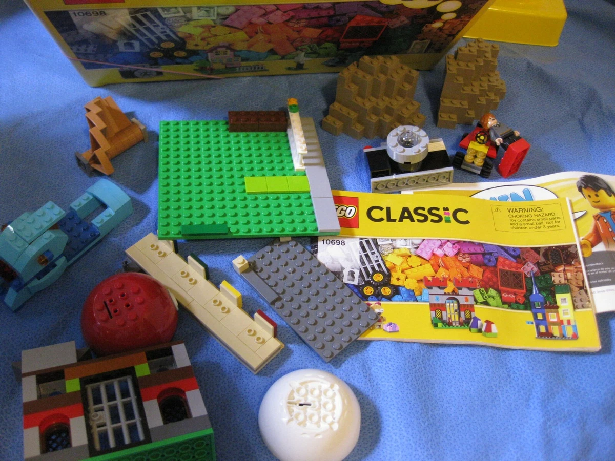 LEGO 10698 Classic Caja de Ladrillos Creativos Grande, Juego de  Construcción para Niños y Niñas