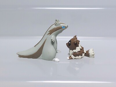 Linoone Zigzagoon Pokemon Zukan 1/40 Scale Figure Tomy Gashapon