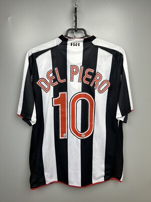 JUVENTUS 2007 2008 HOME FOOTBALL SHIRT SOCCER JERSEY #10 DEL PIERO