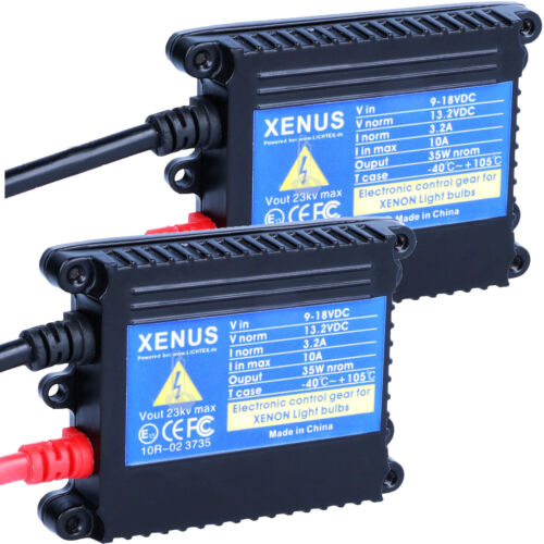 XENUS Basic HID Xenon KIT faros unidad de control 12V 35W AC 2 unidades - Imagen 1 de 1