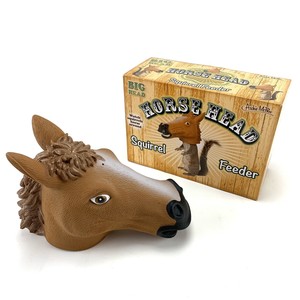 Archie Mcphee Horse Head Squirrel Feeder 736649588424 Ebay