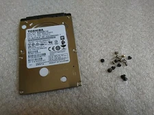 New Laptop HDD SDD Hard Drive 2.5" flat head screw lot pack set of 2