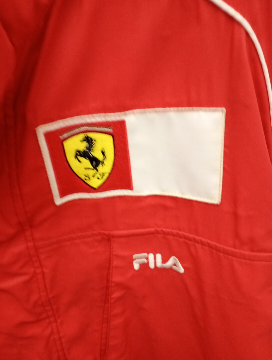 GIACCA UFFICIALE SCUDERIA FERRARI FILA USATA TAGLIA XL 