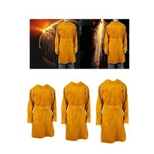Welding Apron Heat Flame Resistant Work Apron Weld Coat Clothes Comfortable