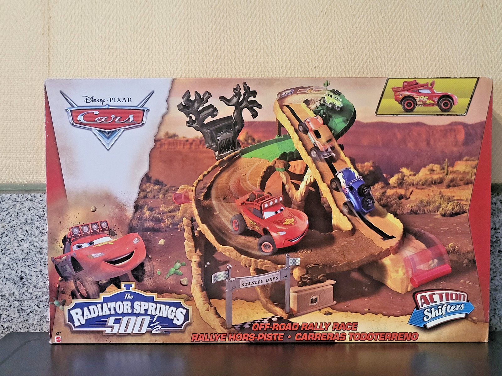 Disney Pixar Cars RS 500 véhicule tout-terrain en métal avec pneus sculptés