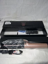 MegaWise Pro 1.5 inch Ceramic Hair Curling Iron, 20s PTC Fast Heating Pink 