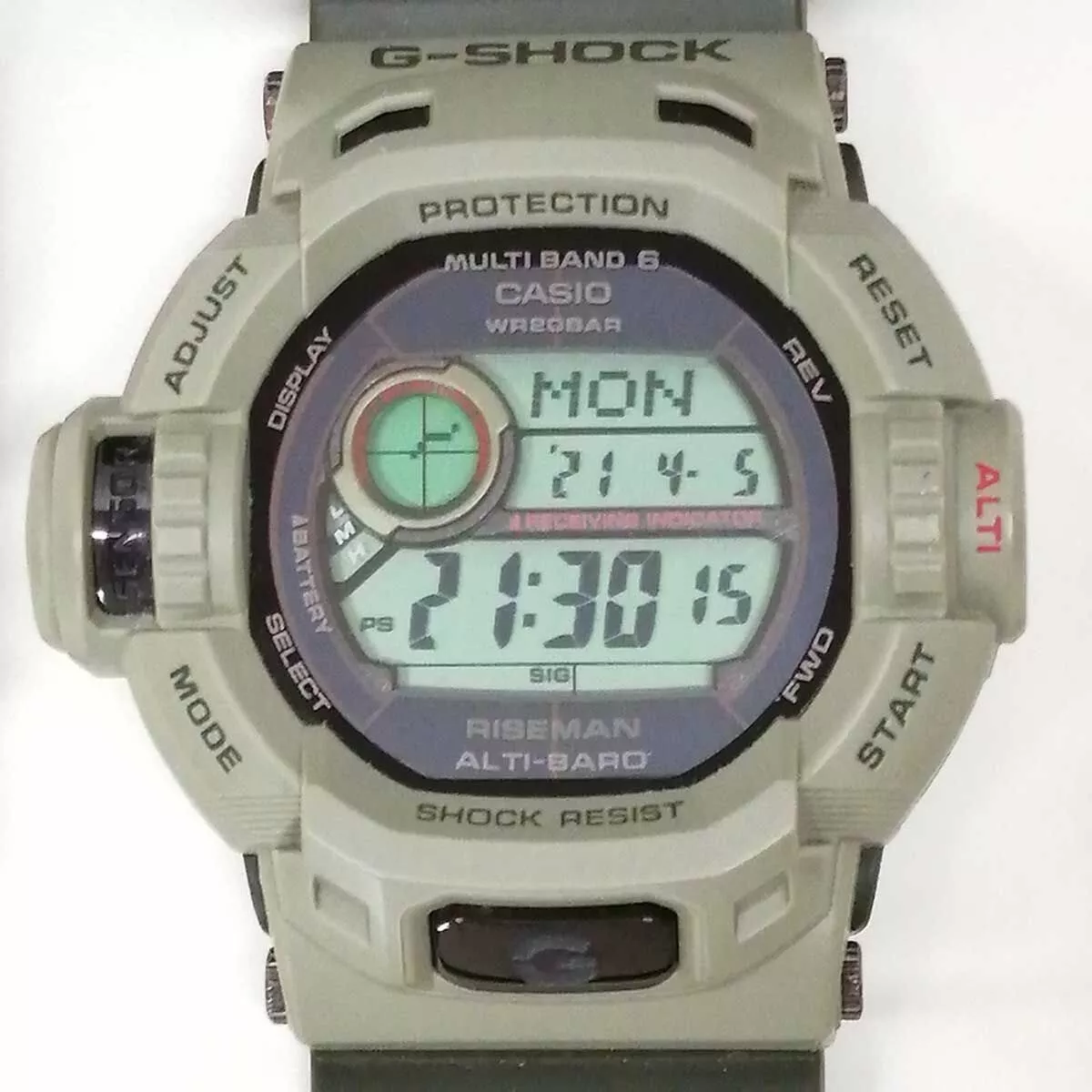 G-SHOCK/GW-9200GYJ/限定/ミリタリー/電波ソーラー/ライズマン