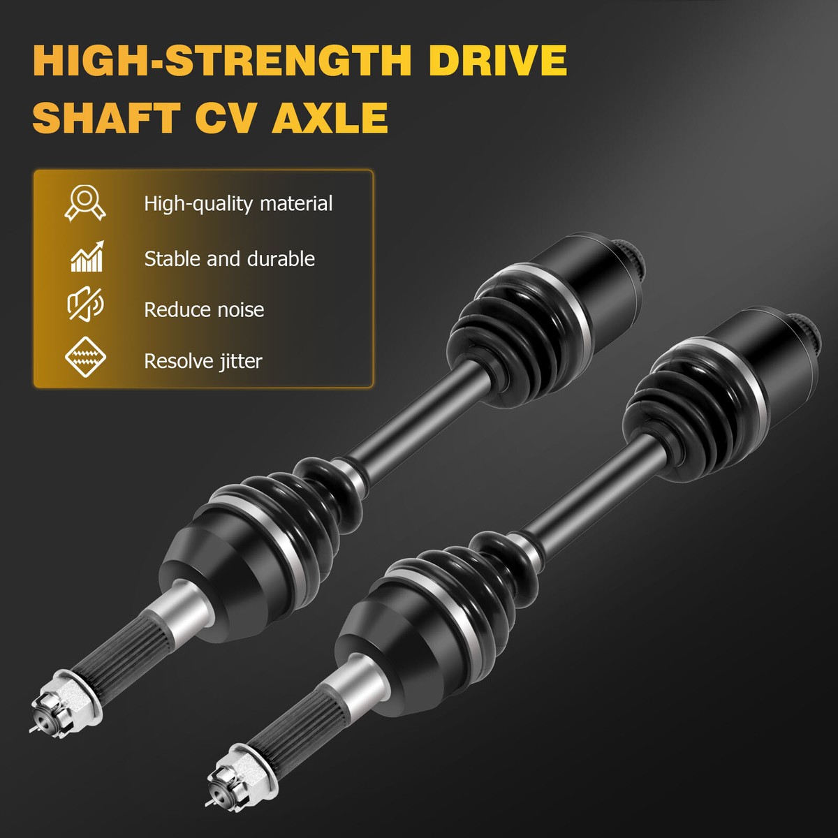 Atv Rear Axle Replacement Rear CV Axle For Polaris Sportsman 400-800 ...