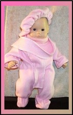 Ropa para Muñeca Hecha 2 Ajustes American Girl 15" Baby Bitty Traje de Nieve 3 piezas Vellón Rosa