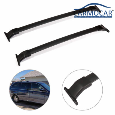 Roof Rack Crossbars For 2011-2017 Honda Odyssey - Aluminum Alloy, 165 Lb Capacity, Adjustable