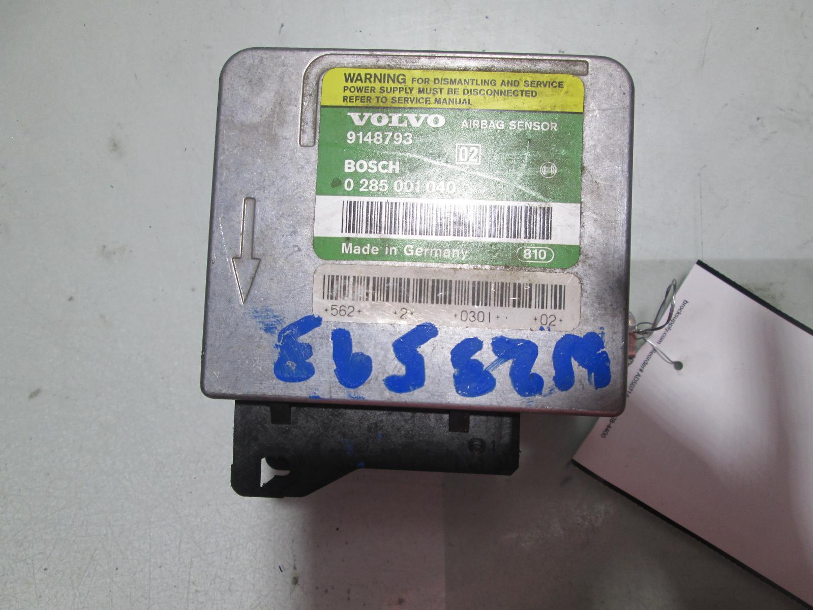 95 VOLVO 940 SRS MODULE 0285001040 | eBay